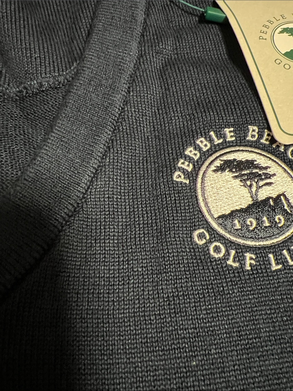 NWT Pebble Beach Golf Sweater - Picture 5 of 6